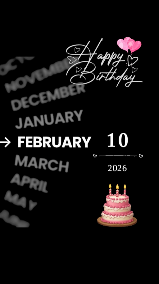 hbd 10 february
