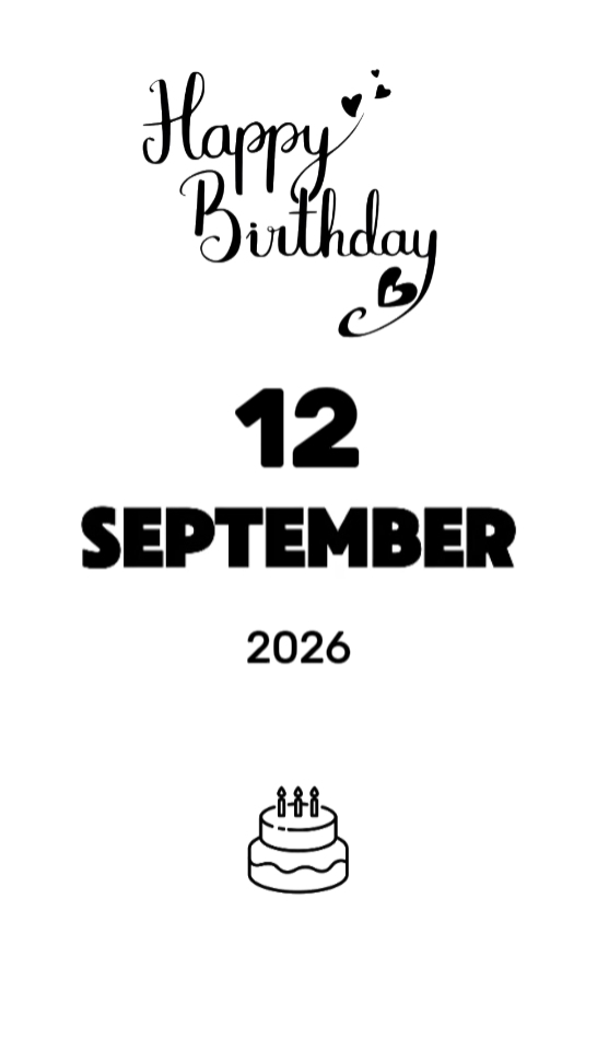 HBD MOM 12 SEPTEMBER