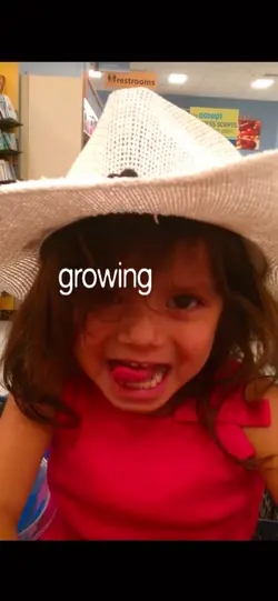 growing up