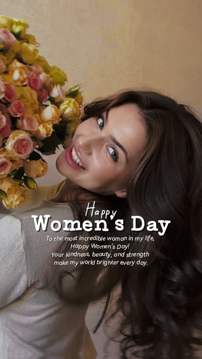 Feliz dia da mulher