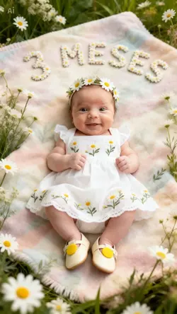 3 meses filha