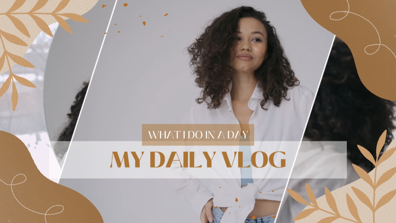 Introdução diária do vlog 