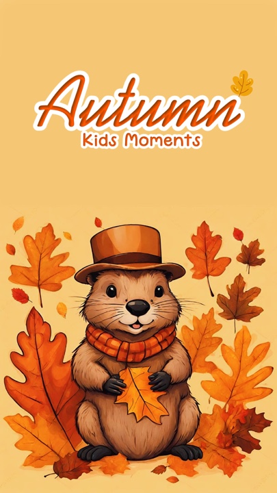 Autumn kids moments