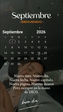 Bienvenido Septiembr
