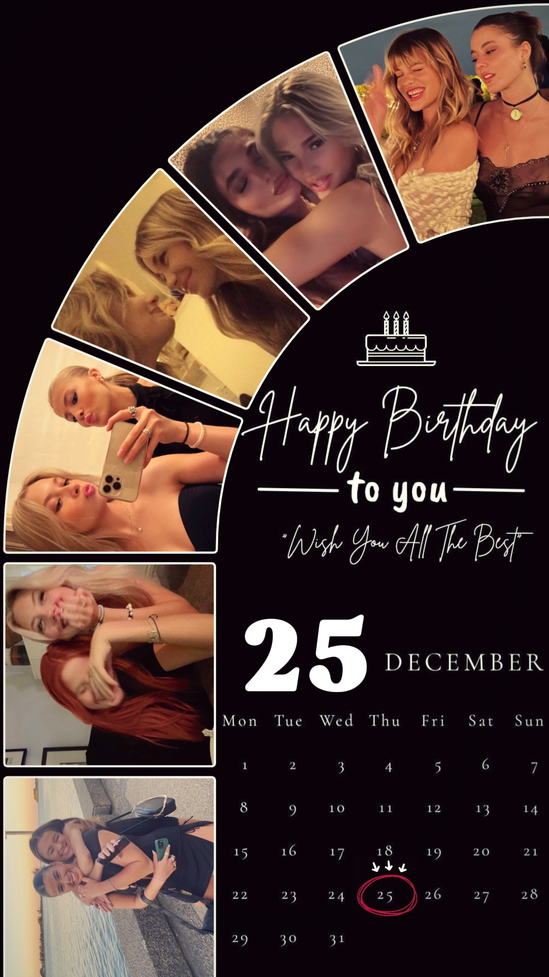 25 DECEMBER BIRTHDAY