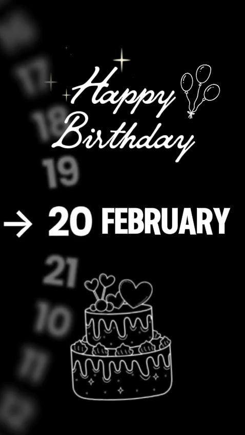 ULANG TAHUN FEBRUARI 20
