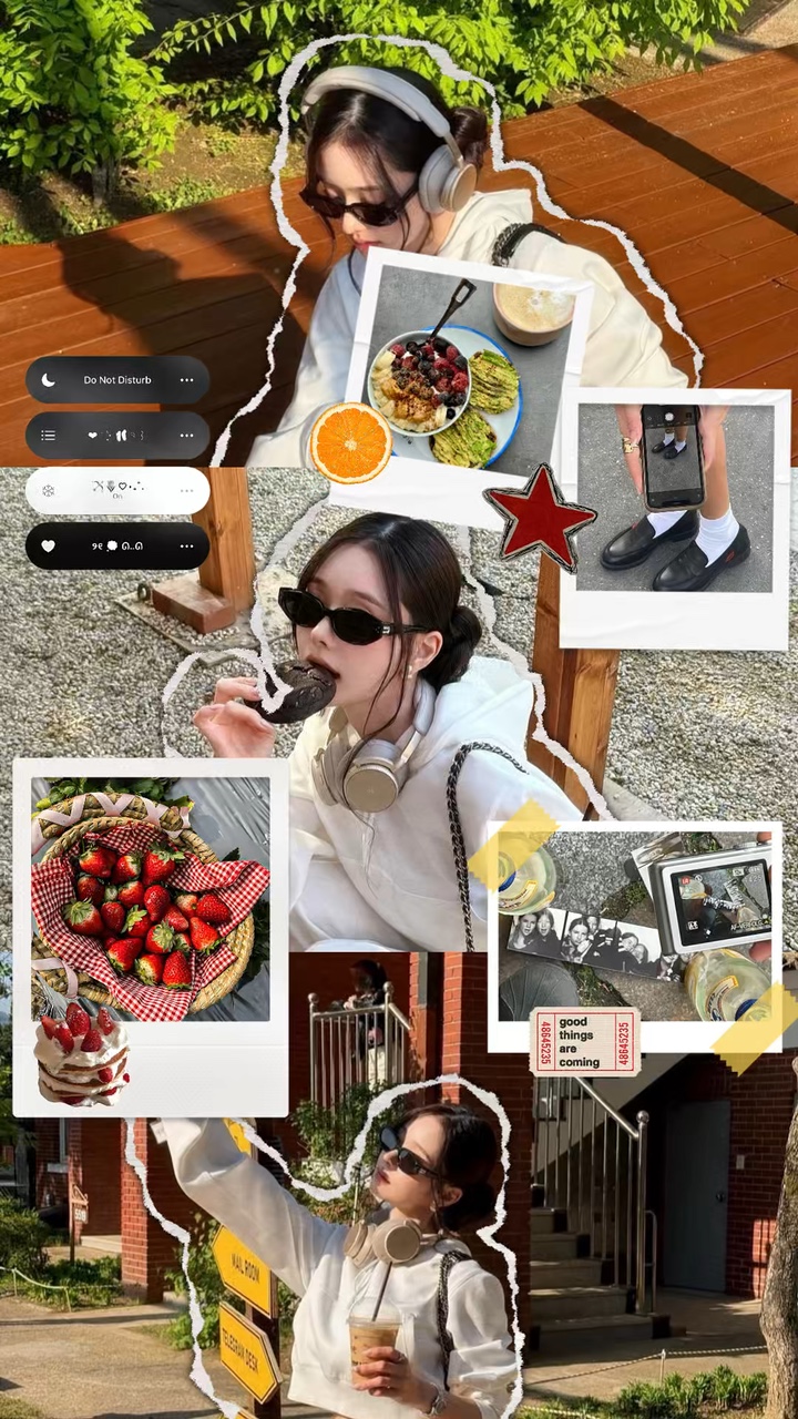 Cutout collage