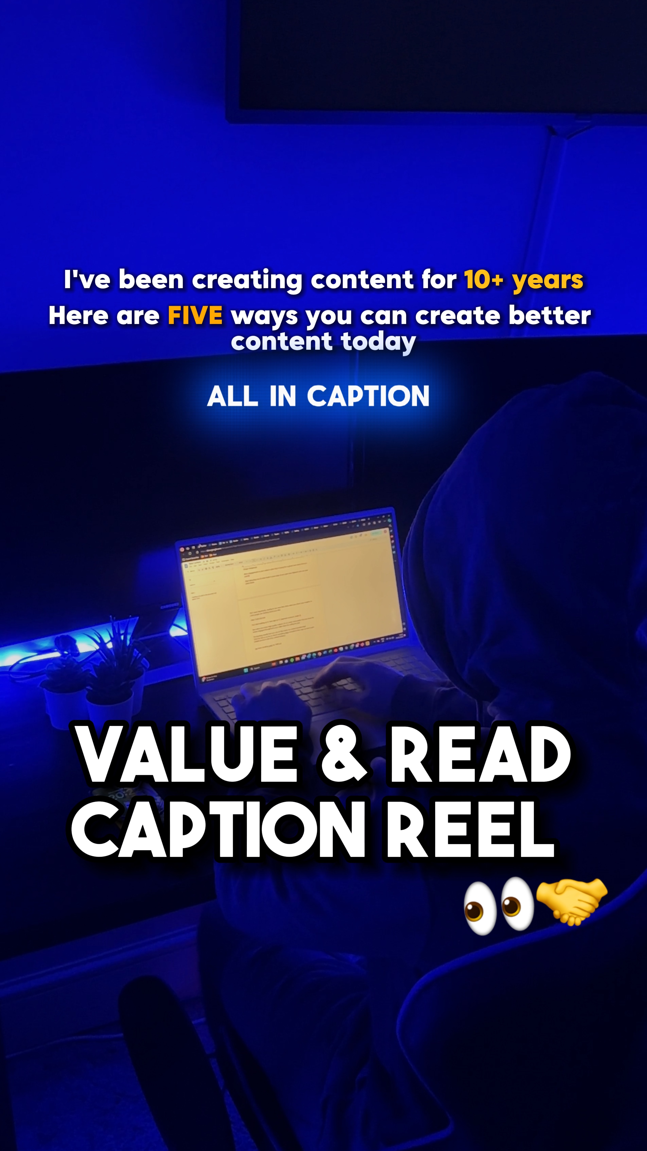 Read Caption Reel