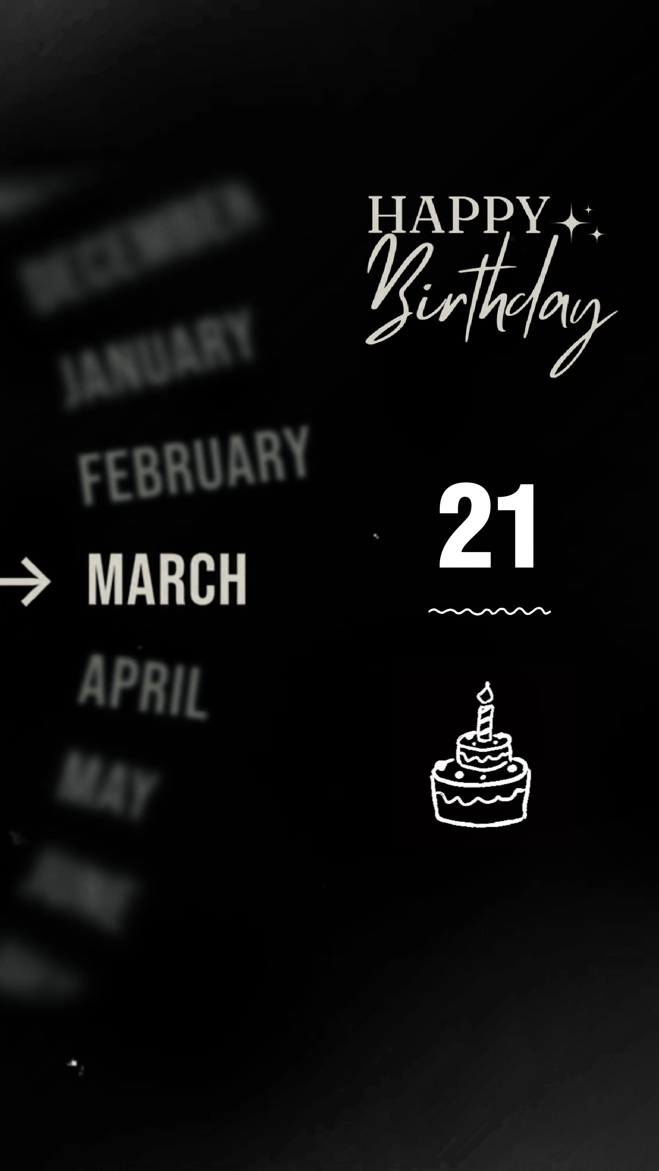 ULANG TAHUN 21 MARET