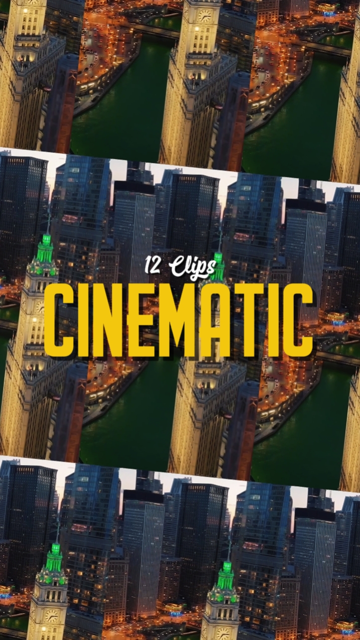 12 CLIPS CINÉMATIQUES