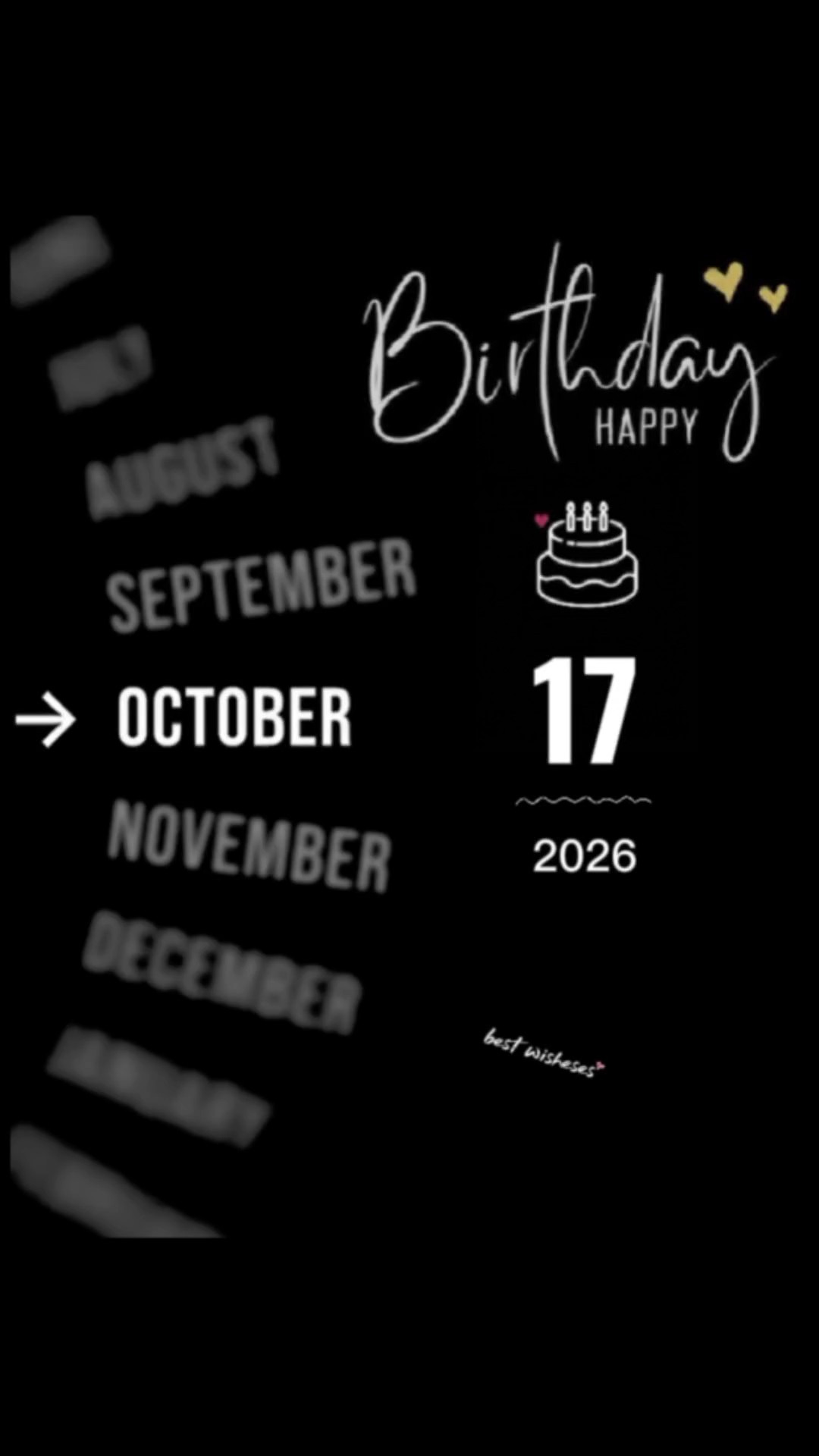 hbd 17 october