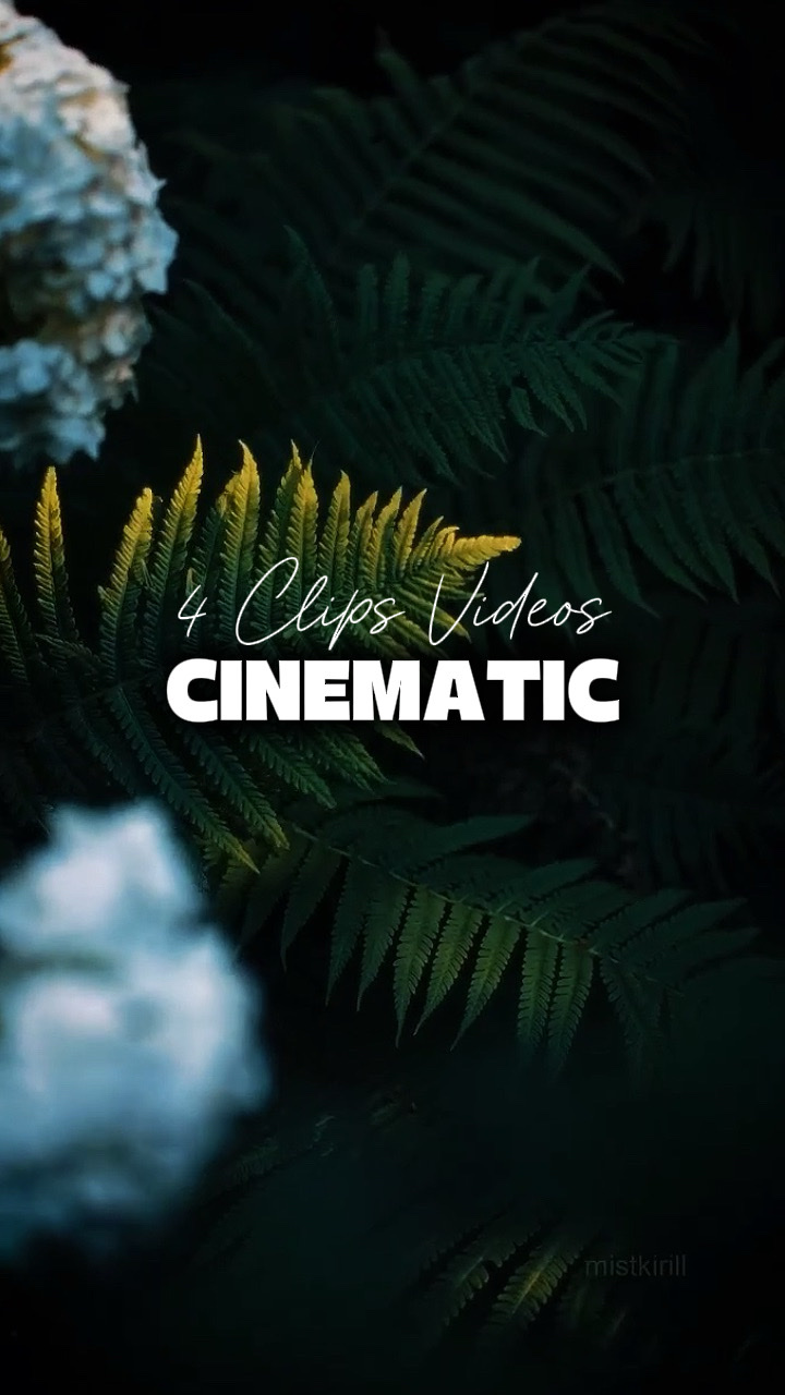 4 Mga Video Cinematic 