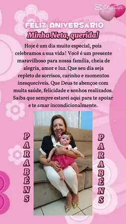 aniversário netinha