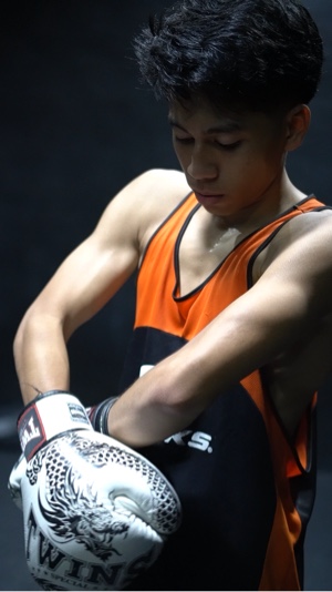 Muaythai fighter