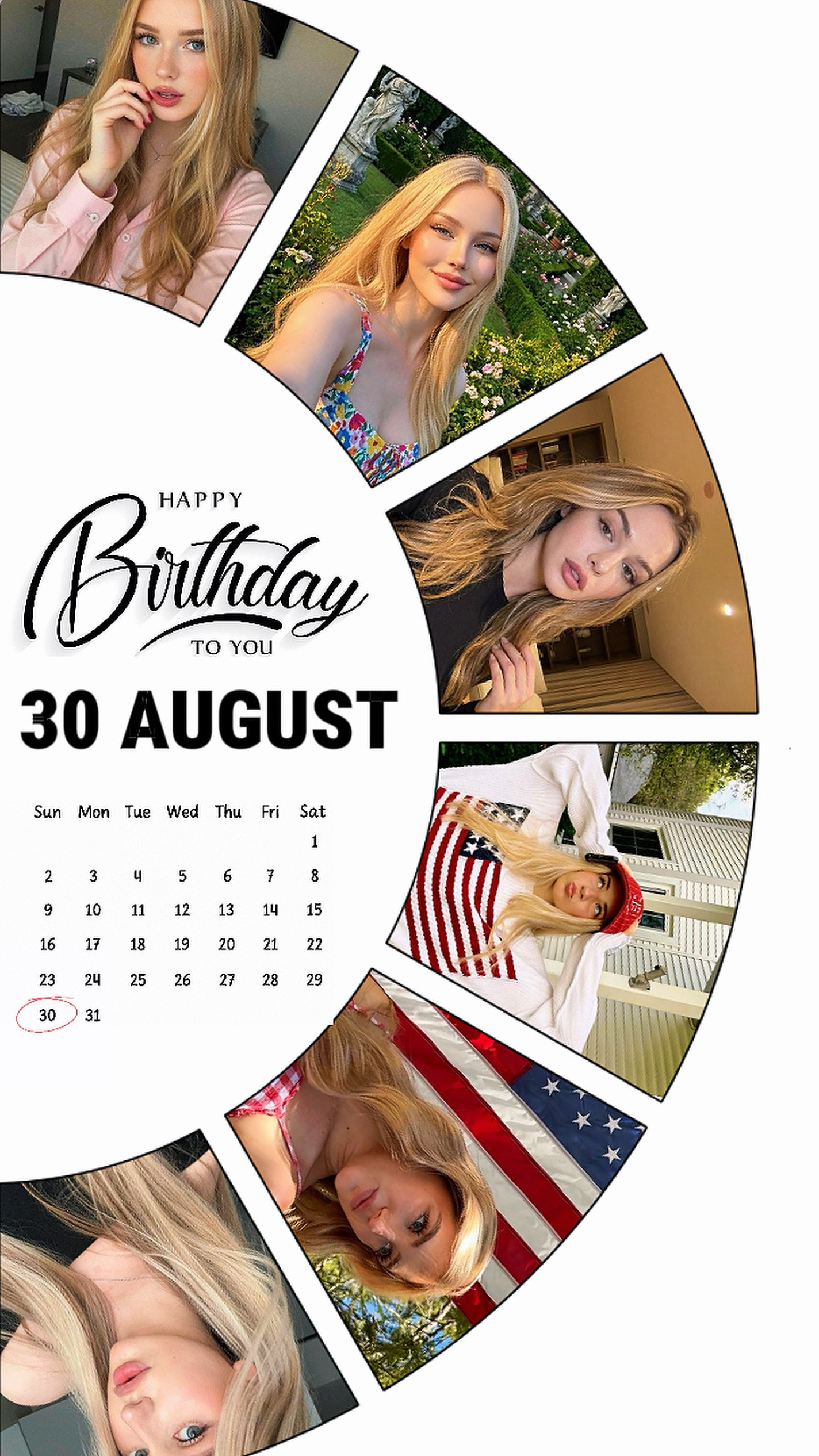 Anniversaire 30 août