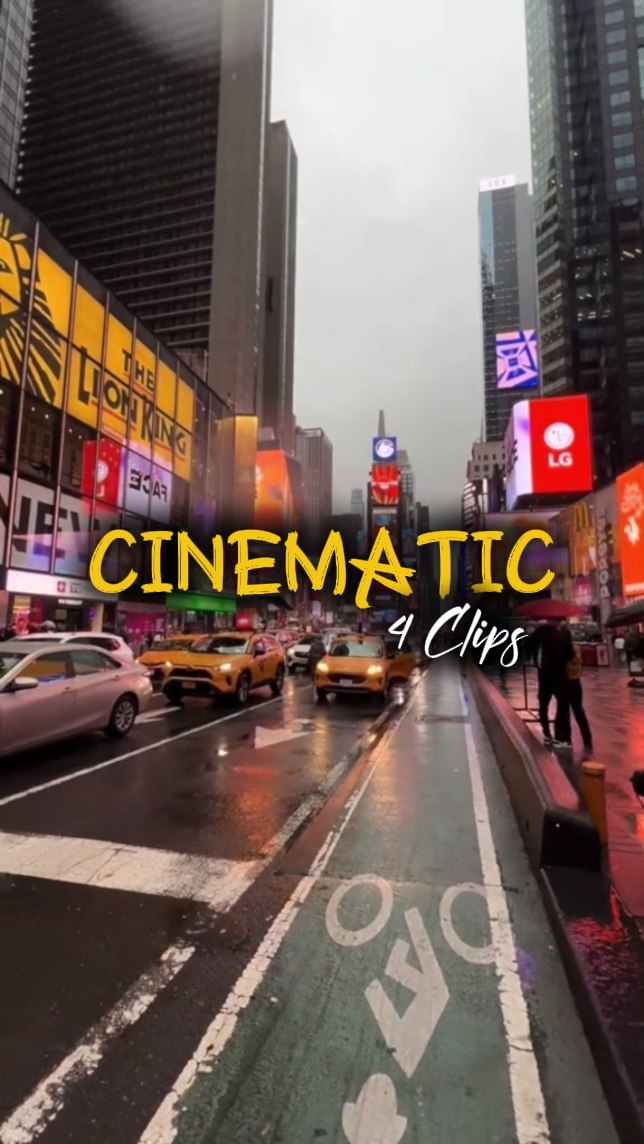 4 Clips Cinemáticos