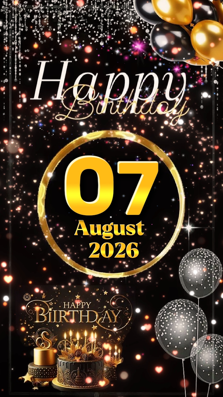 HBD 07 Agustus 2026