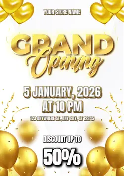 Grand Opening Gold