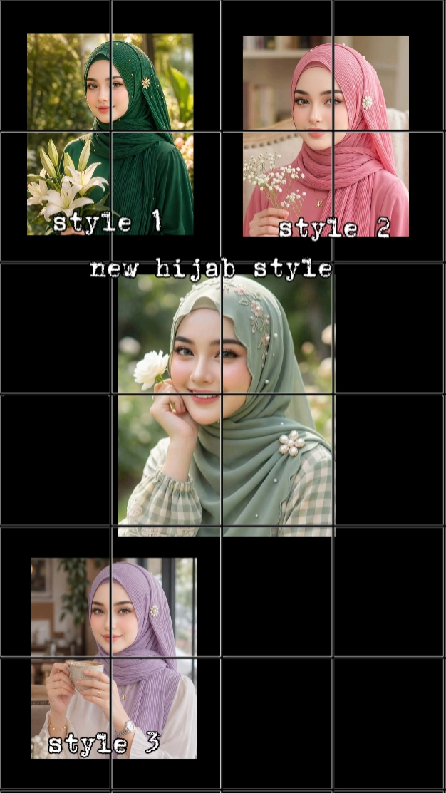 gaya hijab terbaru