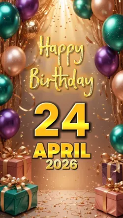 HBD 24 APRIL 2026
