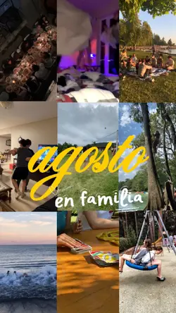 Agosto con familia