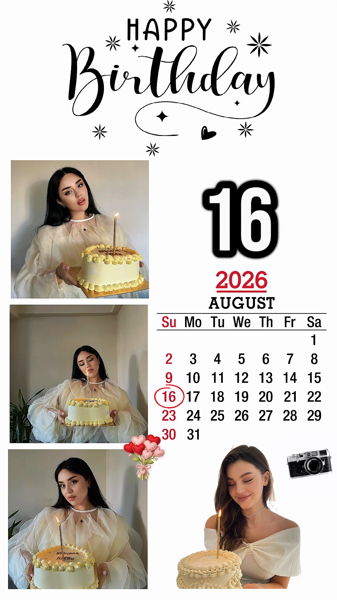 Hbd 16 August 