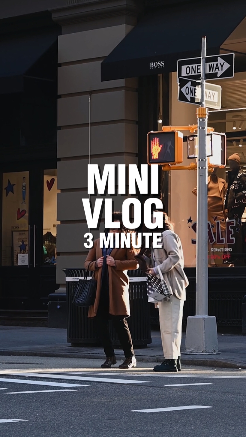 Vlog de 3 minutes 