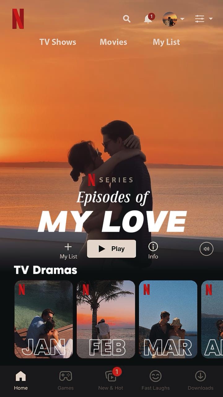 Netflix Mon film d'amour