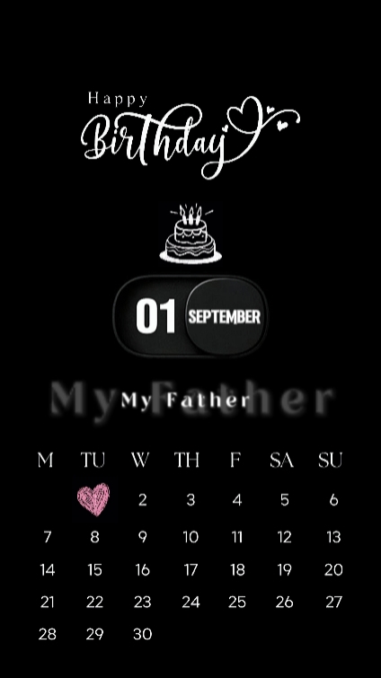 Hbd dad 01 September