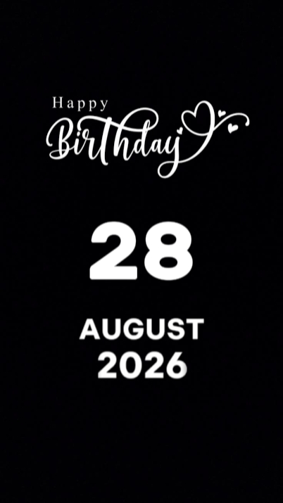 bday daughter 28 aug