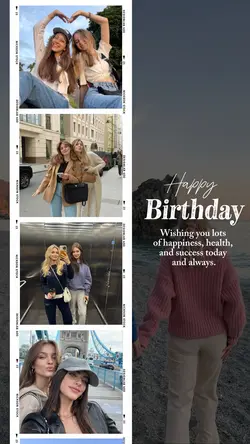 birthday scroll 