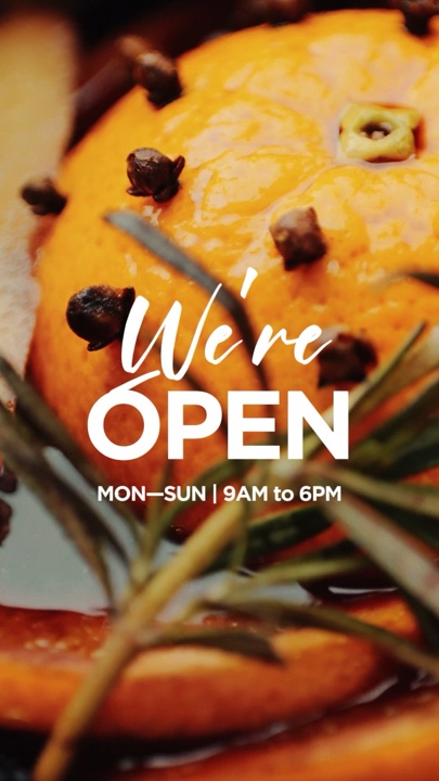 We Are Open
