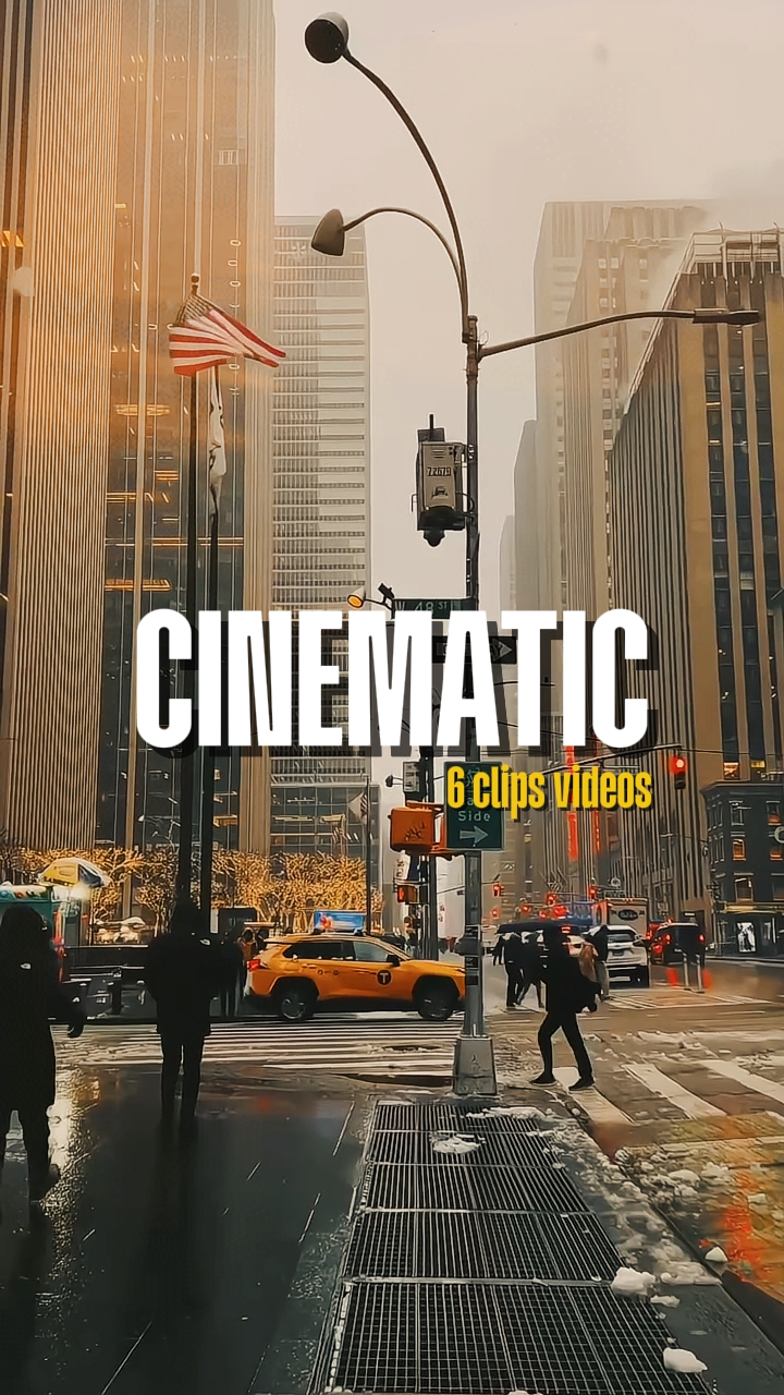 cinematic 6 clips 
