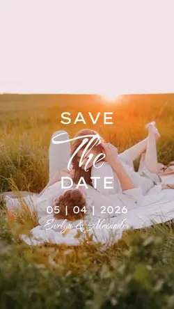 Prewedding save date