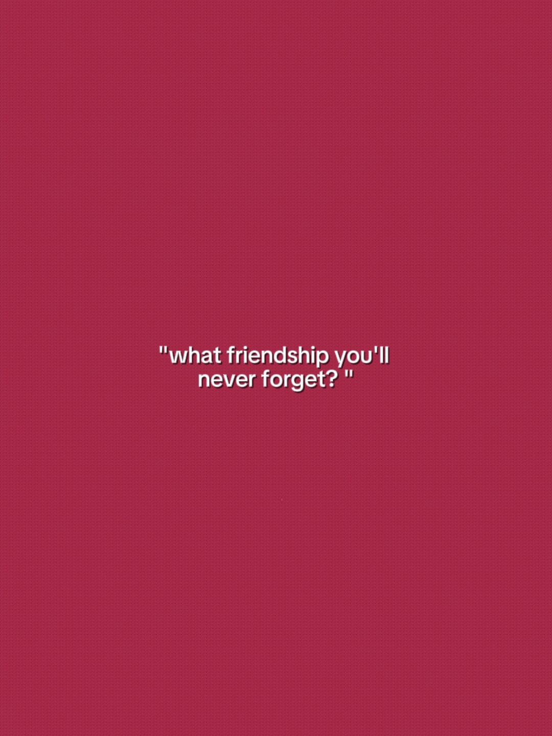 Freundschaft. 