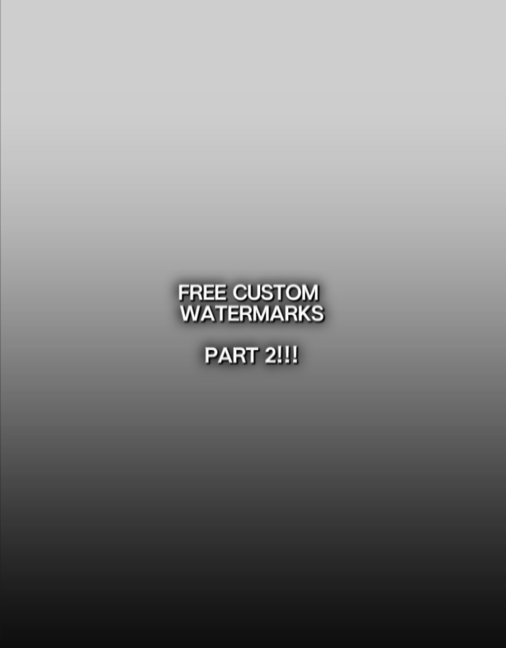 Free Watermarks P2 ✨