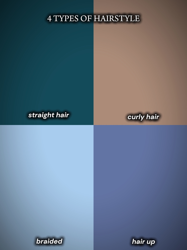 Penteado diferente