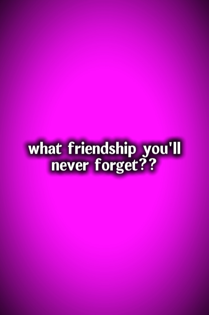 Freundschaft nvr forgt