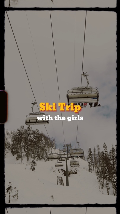 Mädchen Skiausflug 🎿⛷️