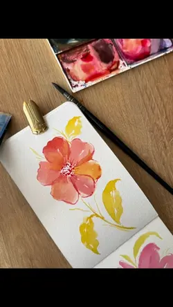 Watercolor painting