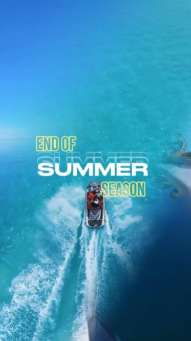 end of summer season