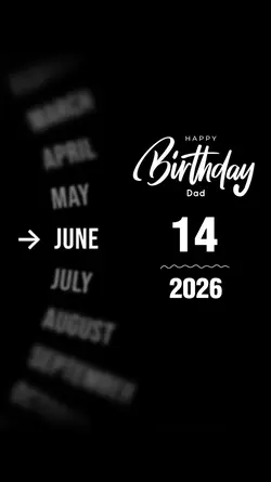 BDAY DAD 14 JUNE