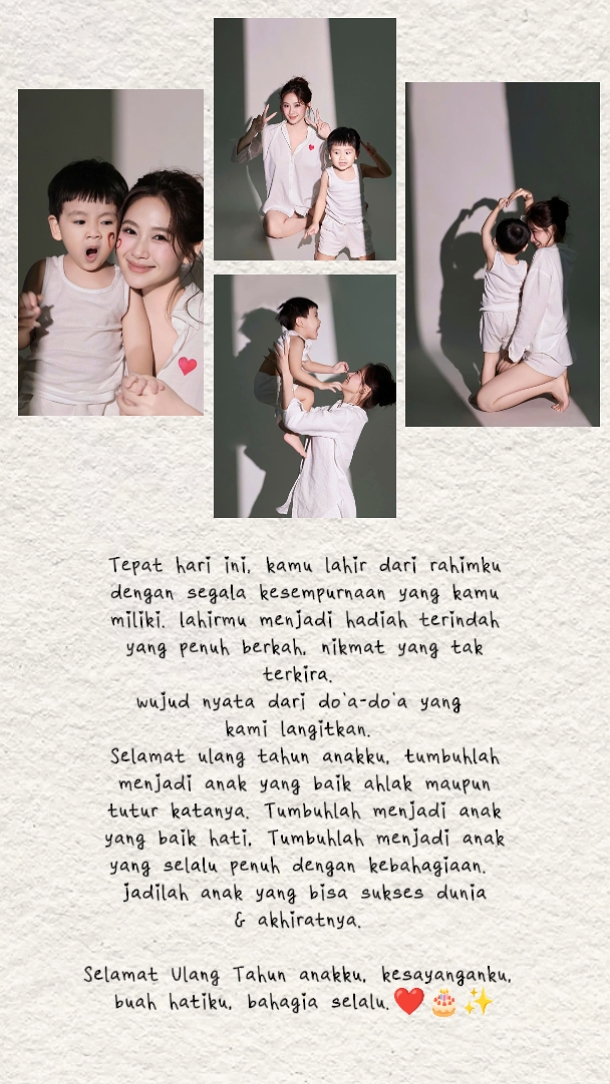 Ucapan ultah anak