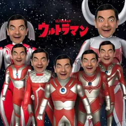 ウルトラマン一家 顔ハメ