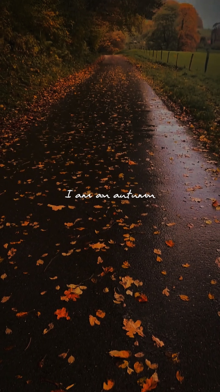 I am an autumn