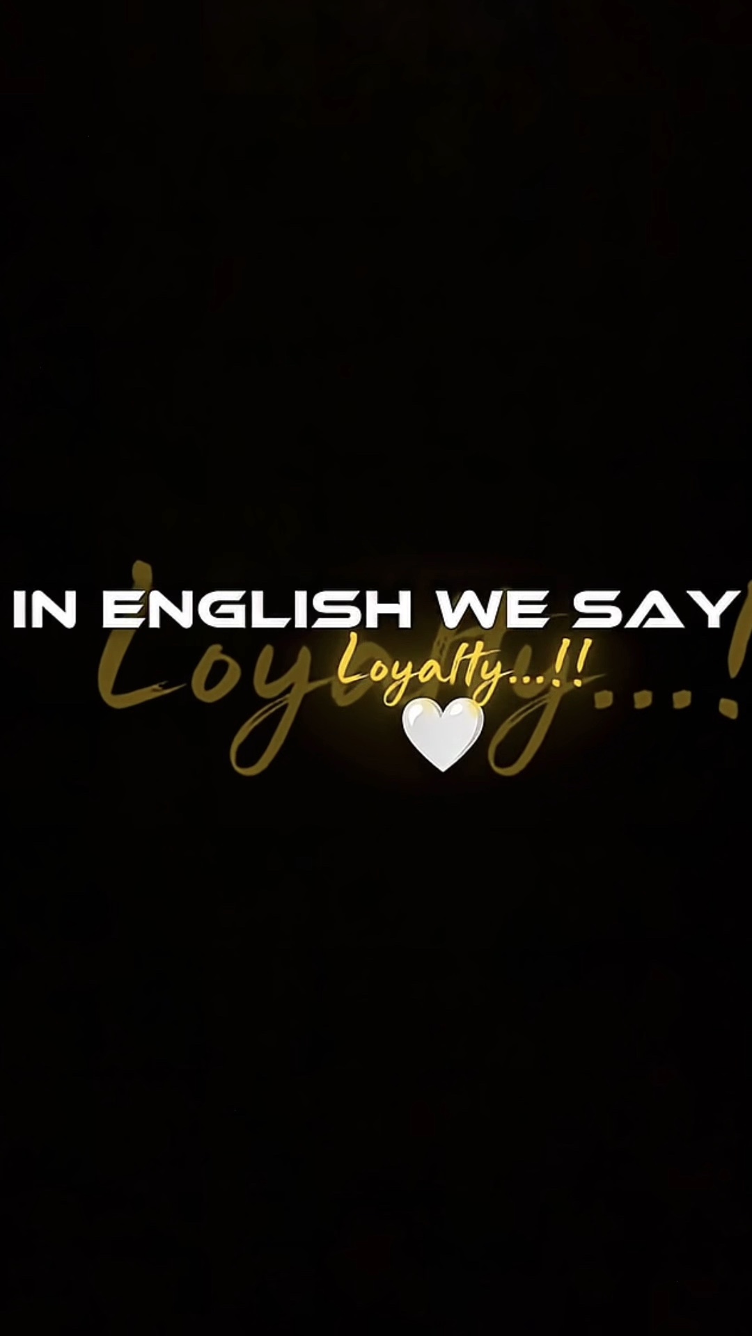 Loyalty 