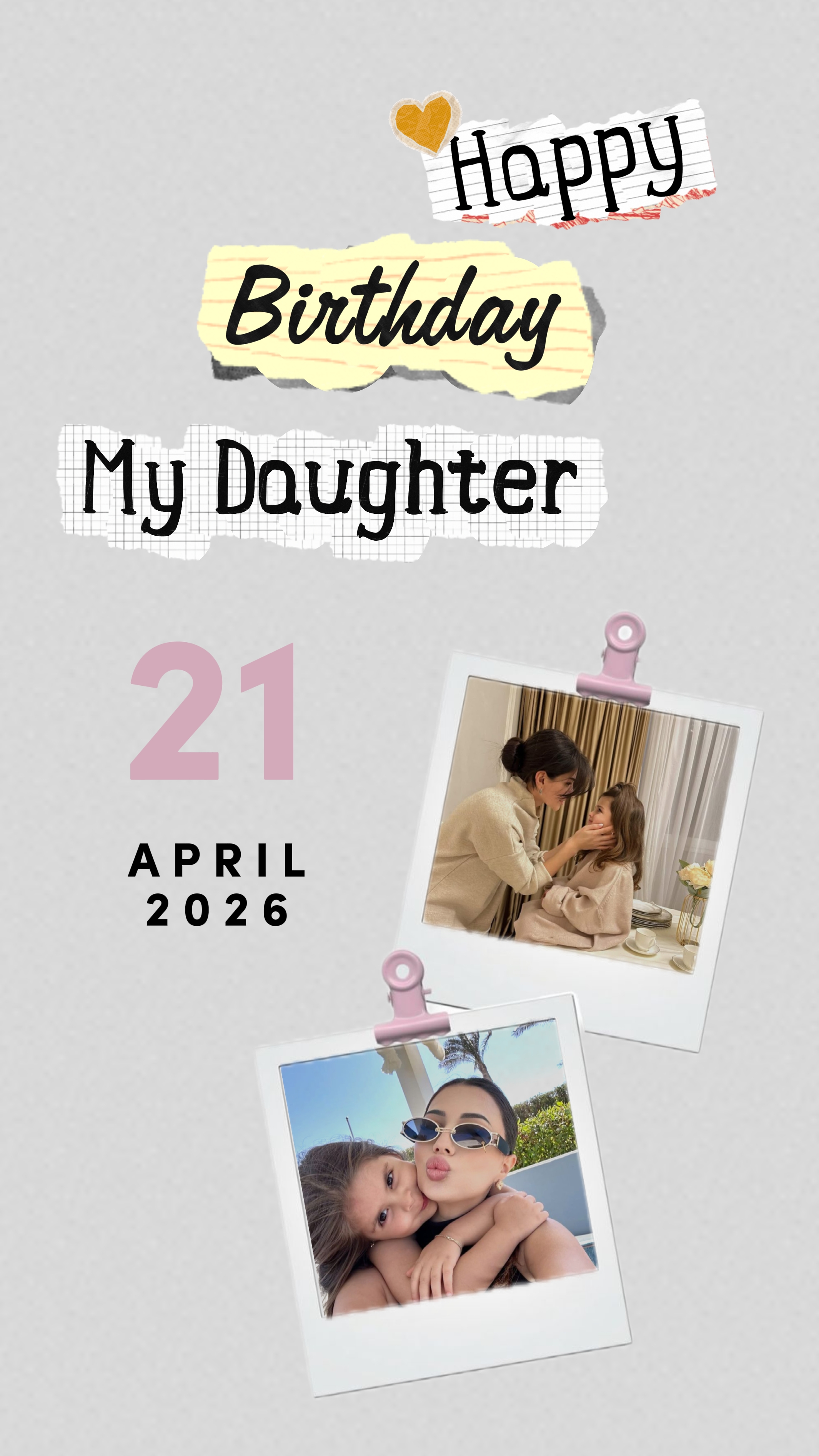 daughter's bday