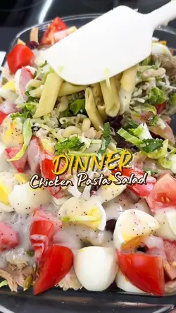 Chicken pasta salad