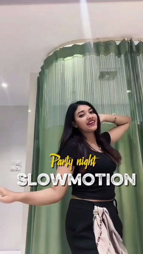 Noche de fiesta en cámara lenta