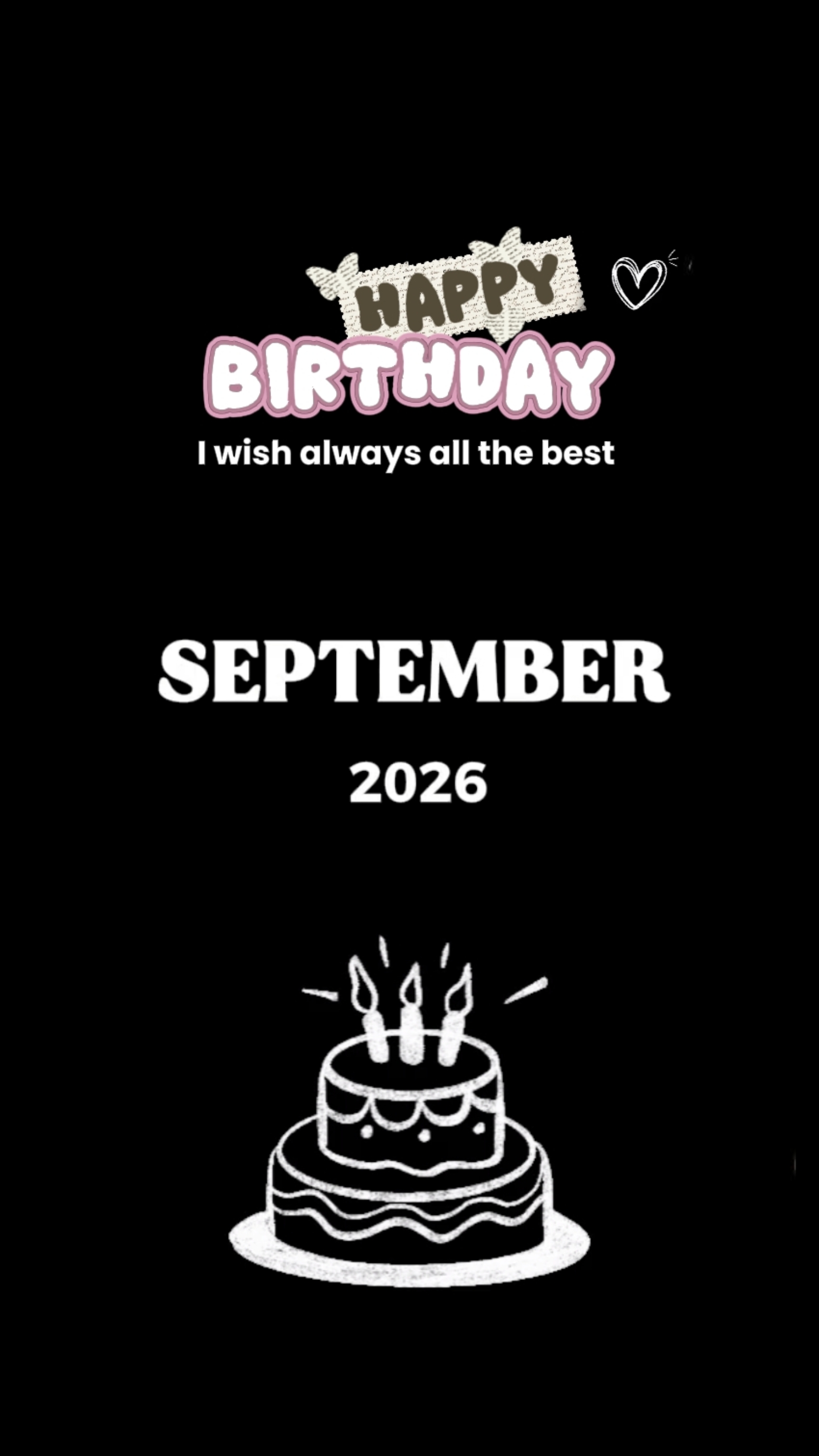 ANIVERSÁRIO DE SETEMBRO 